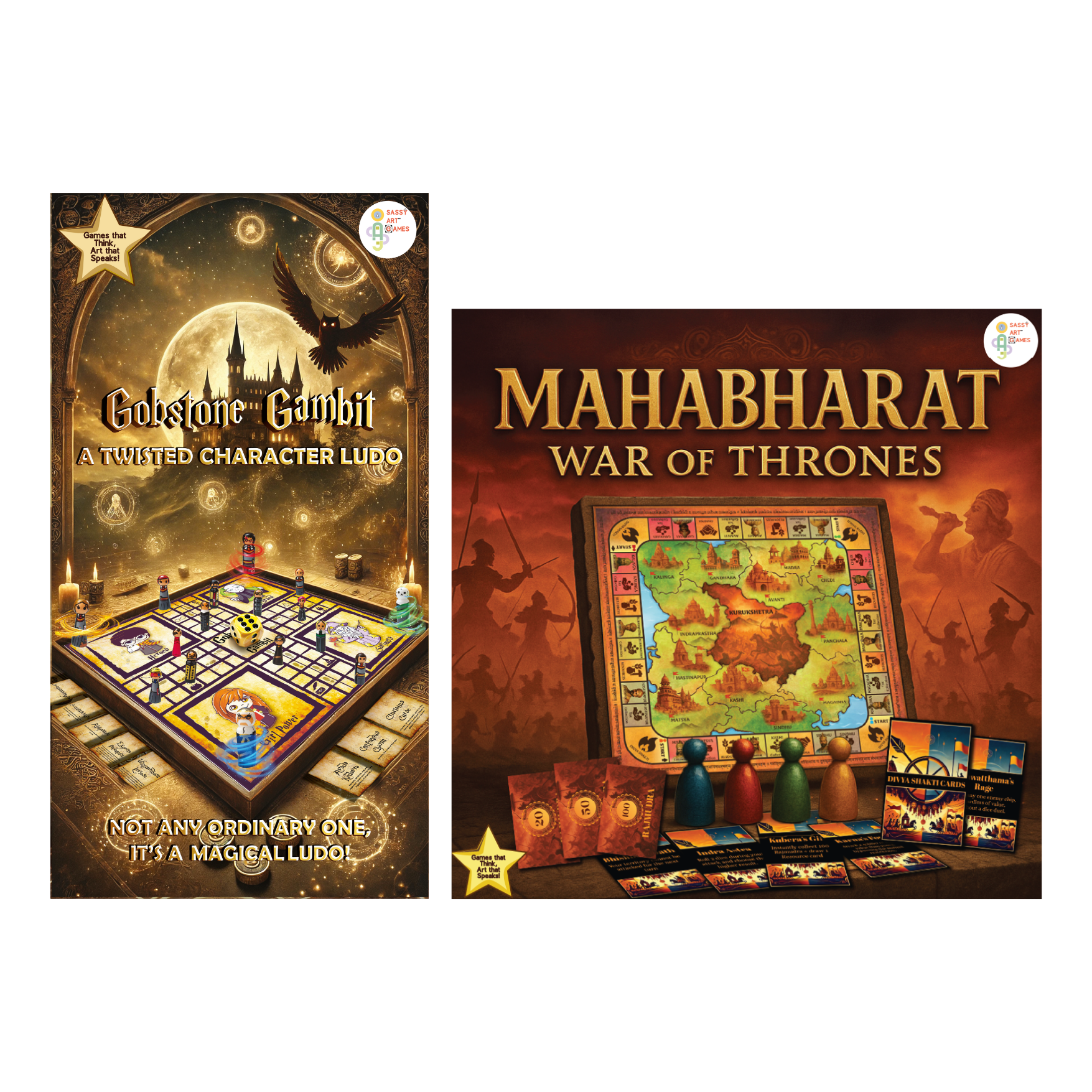 Gobstone Gambit + Mahabharat: War of Thrones
