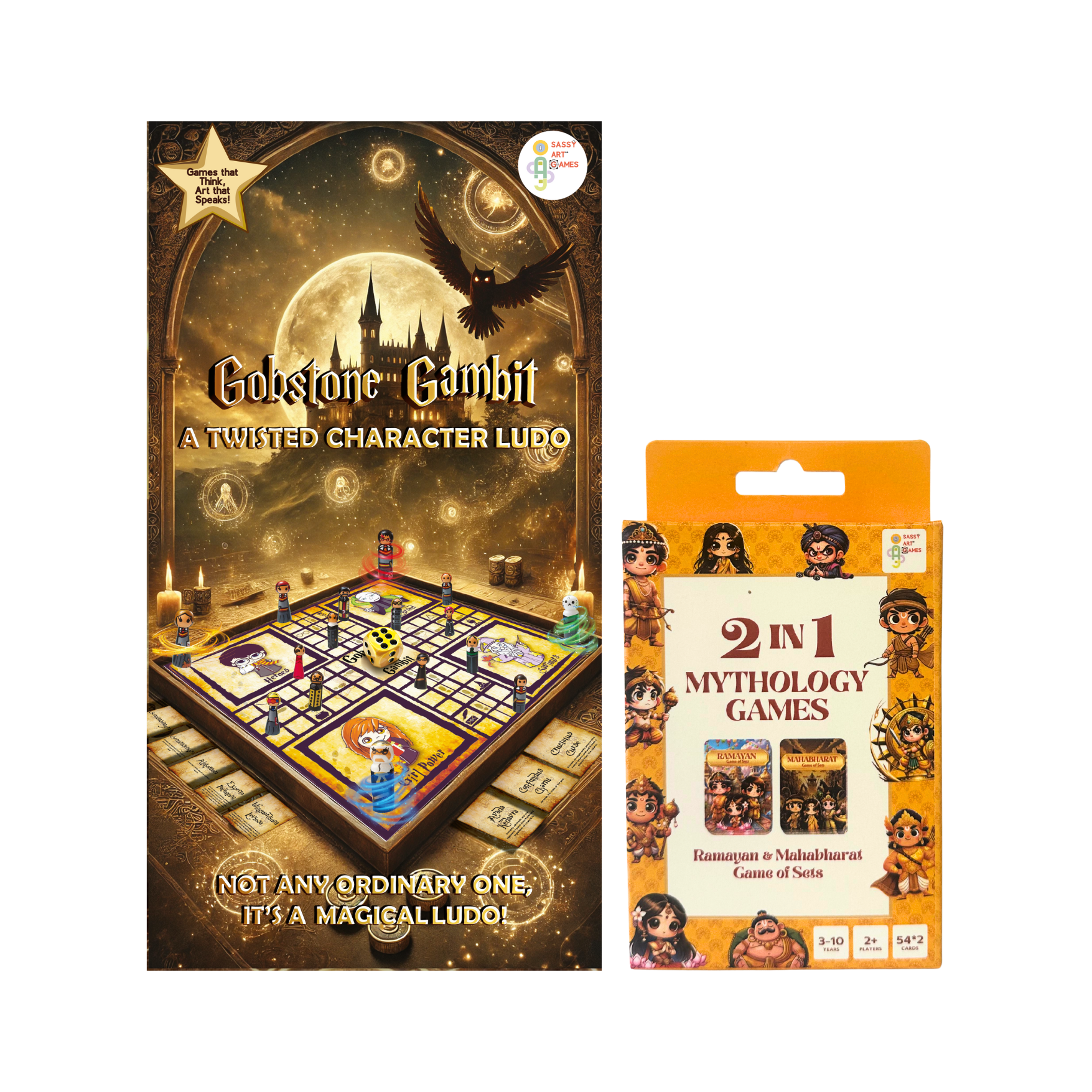 Gobstone Gambit + Ramayan & Mahabharat: Game of Sets
