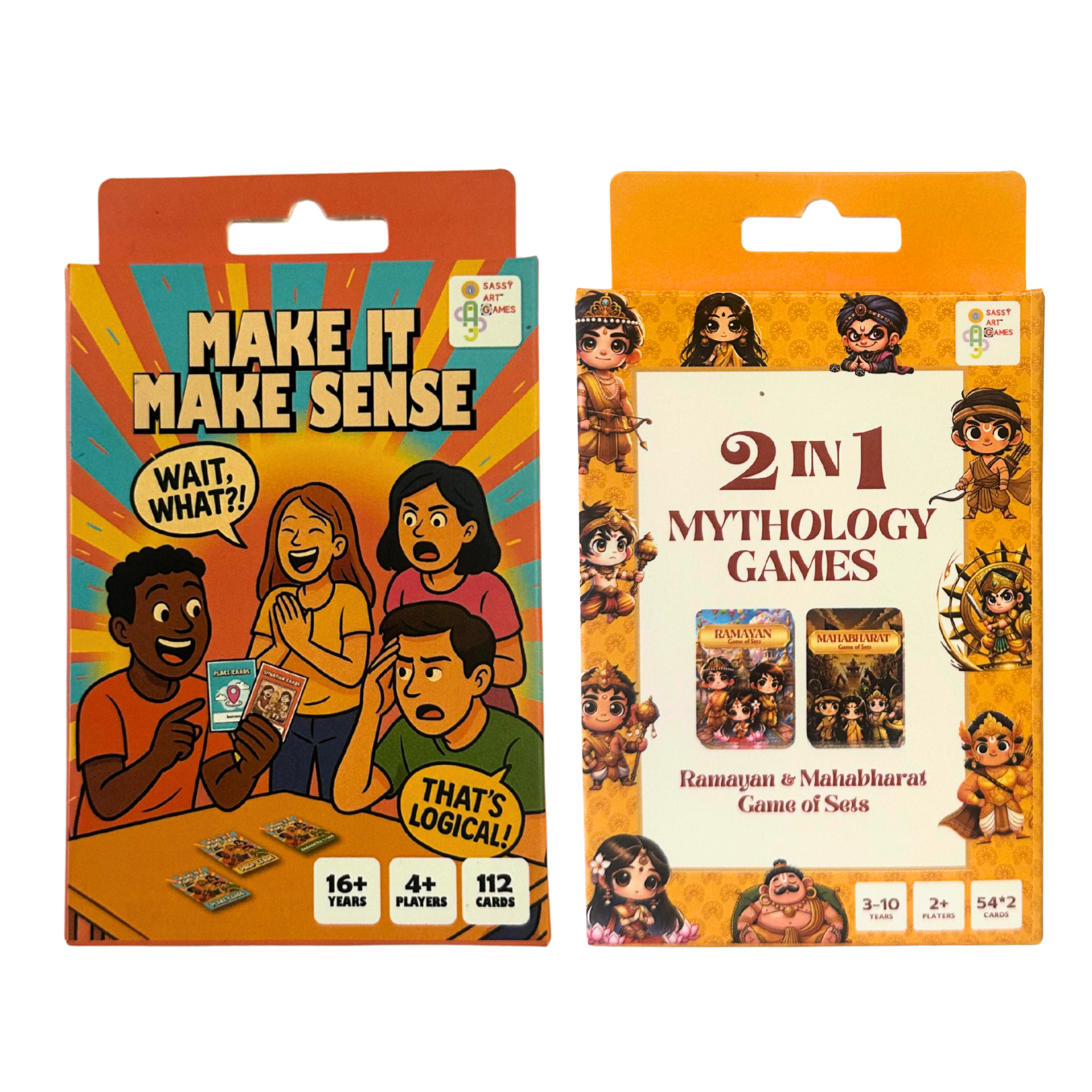 Make It Make Sense + Ramayan & Mahabharat: Game of Sets