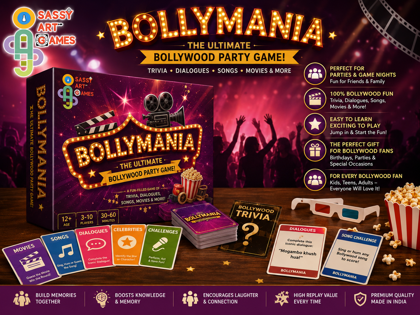 Bollywood Party Game: Why Bollymania Is a Must-Have for Every Bollywood Fan