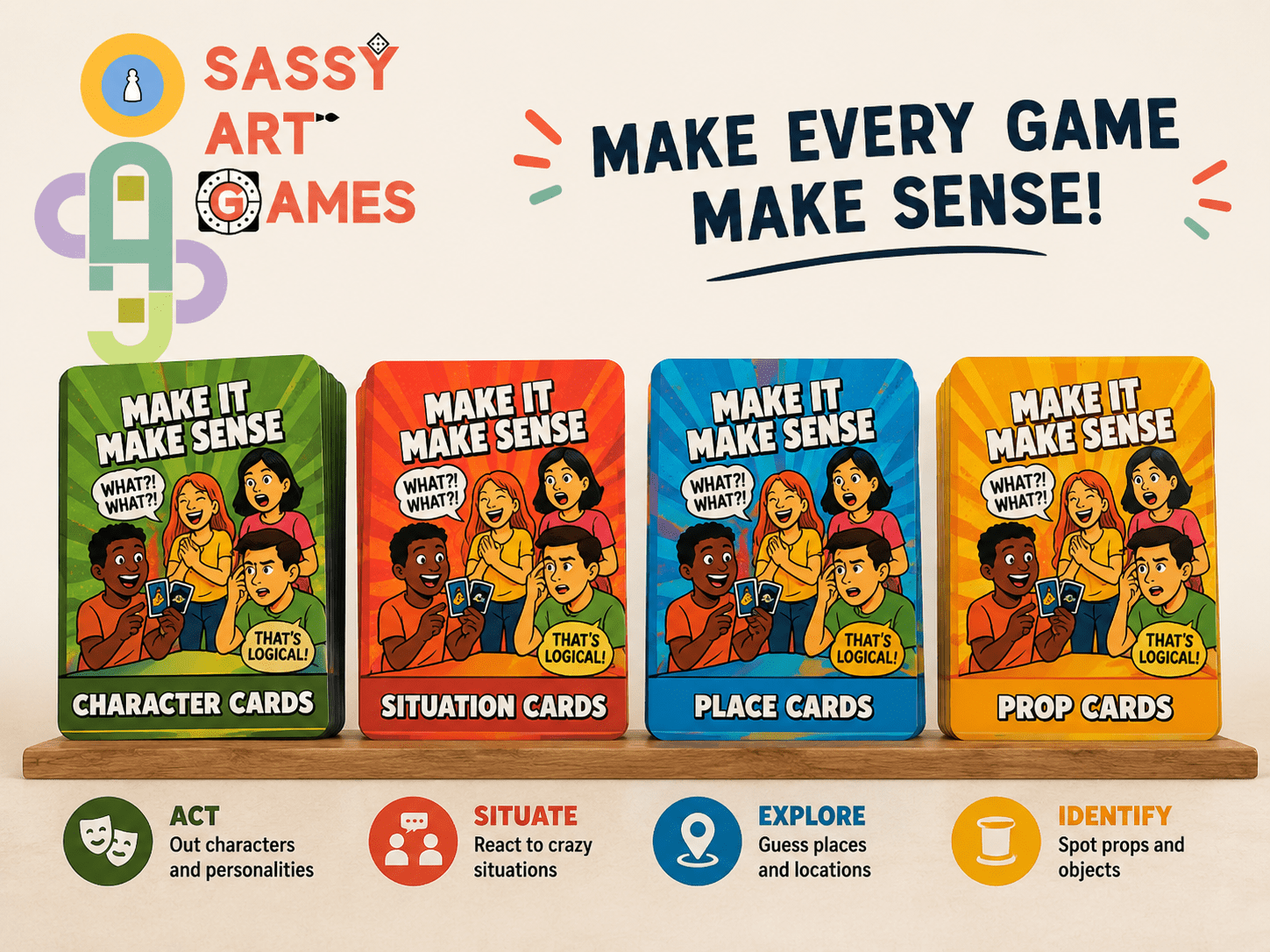 Make It Make Sense – Frequently Asked Questions About the Ultimate Storytelling Card Game