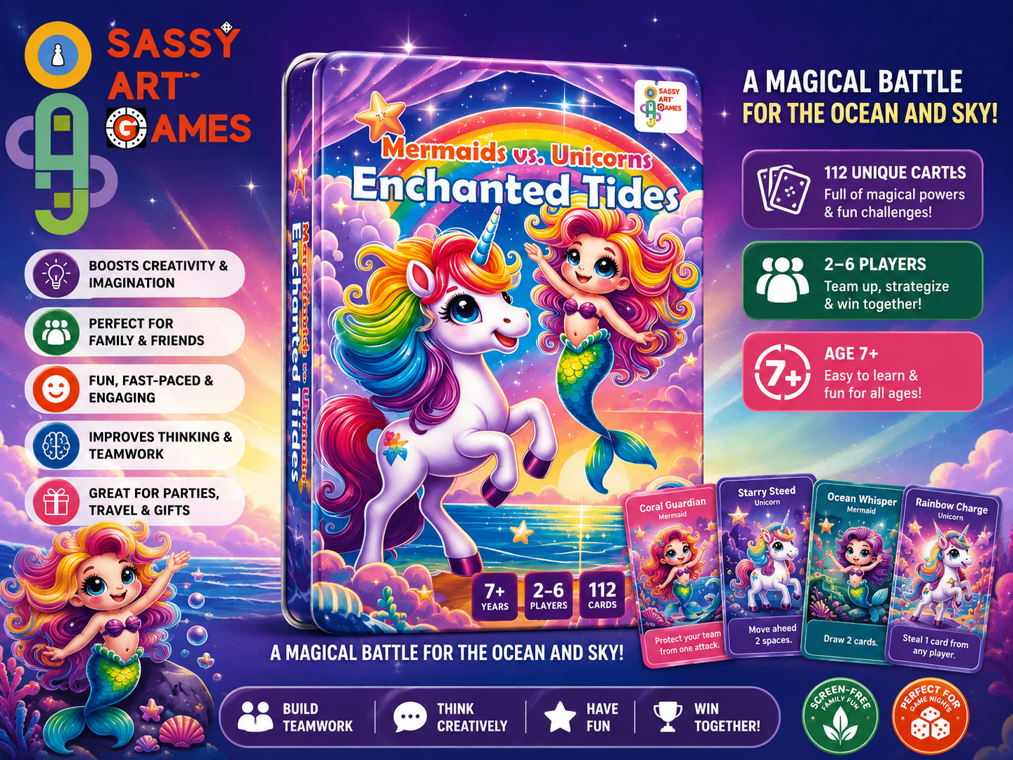 Mermaids Vs Unicorns: Enchanted Tides – Frequently Asked Questions About the Magical Fantasy Card Game