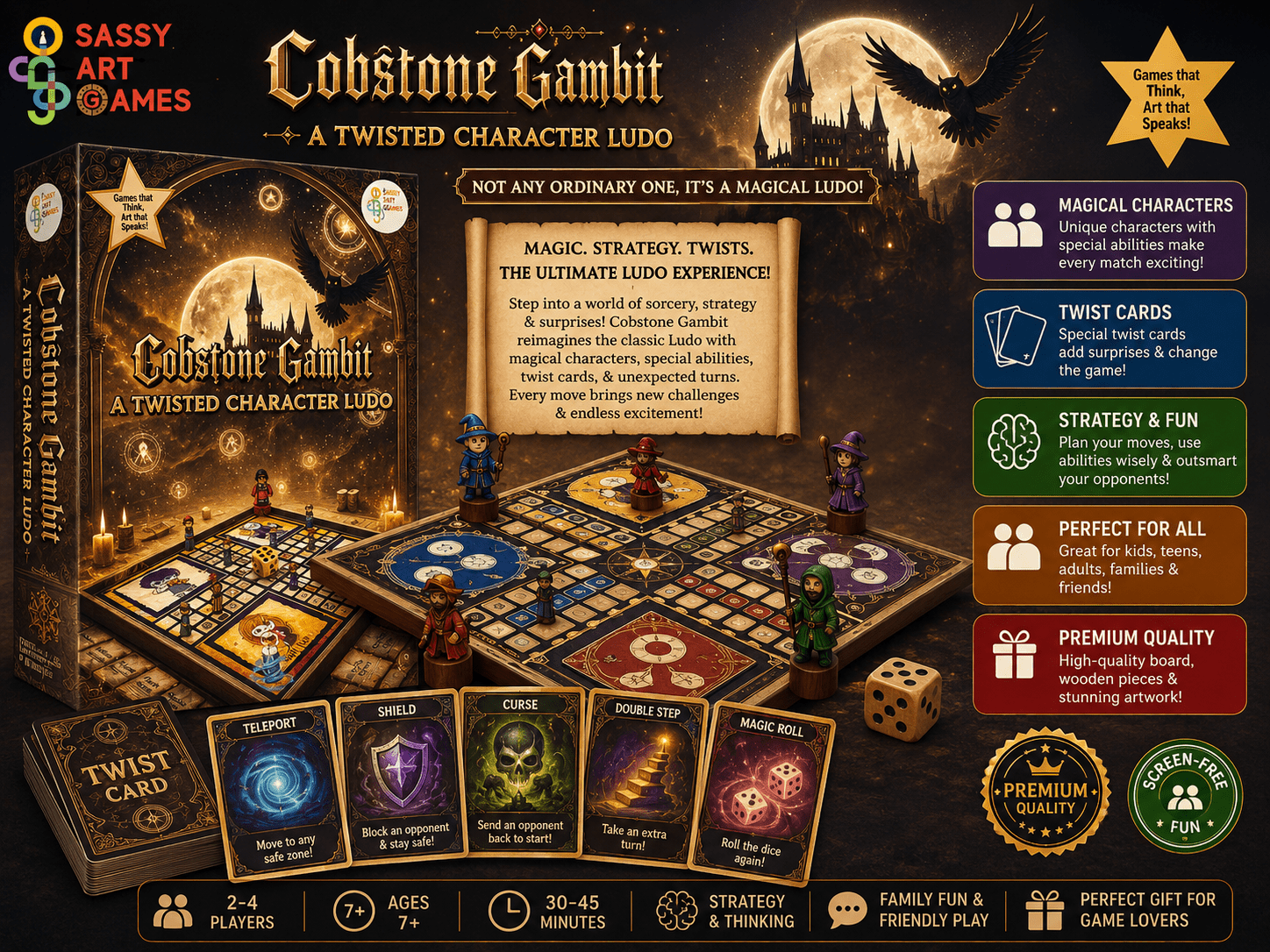 Gobstone Gambit – Frequently Asked Questions About the Magical Fantasy Ludo Board Game