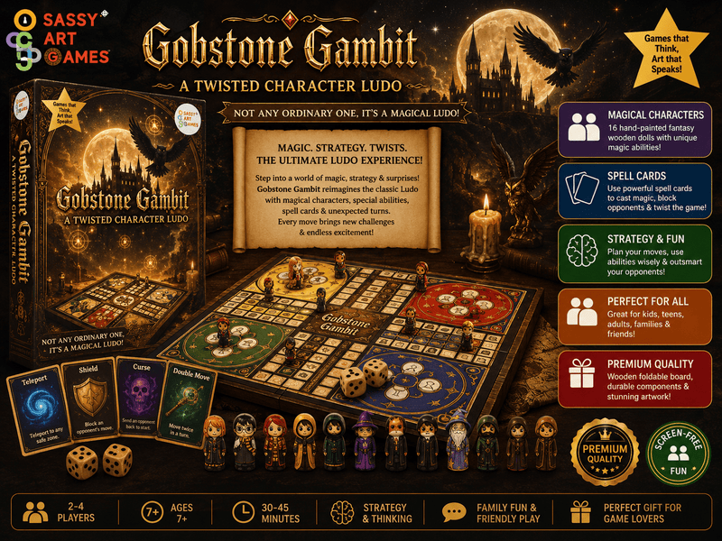 Gobstone Gambit – Frequently Asked Questions About the Fantasy Ludo Board Game