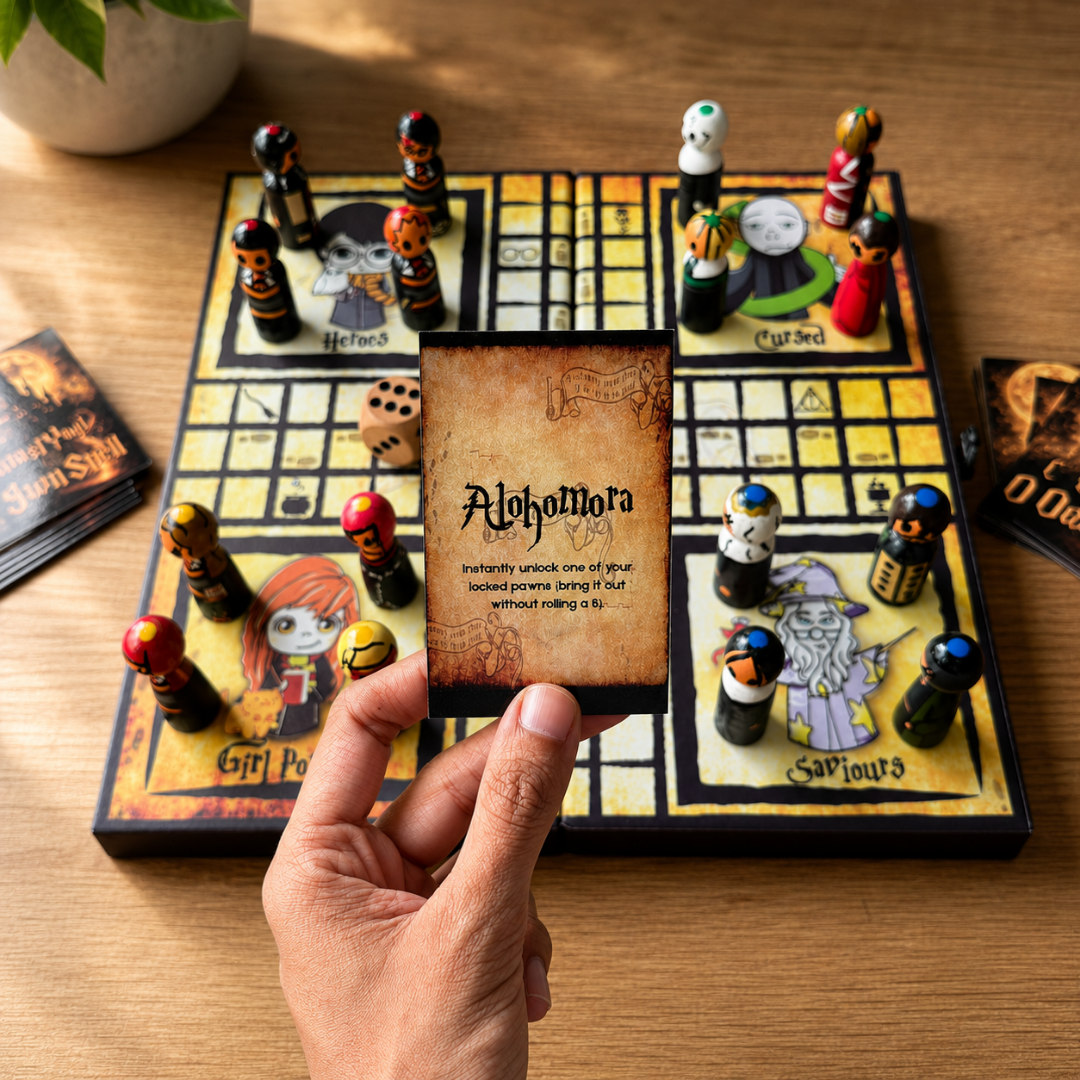 When Ludo Gets a Magical Twist: Meet Gobstone Gambit