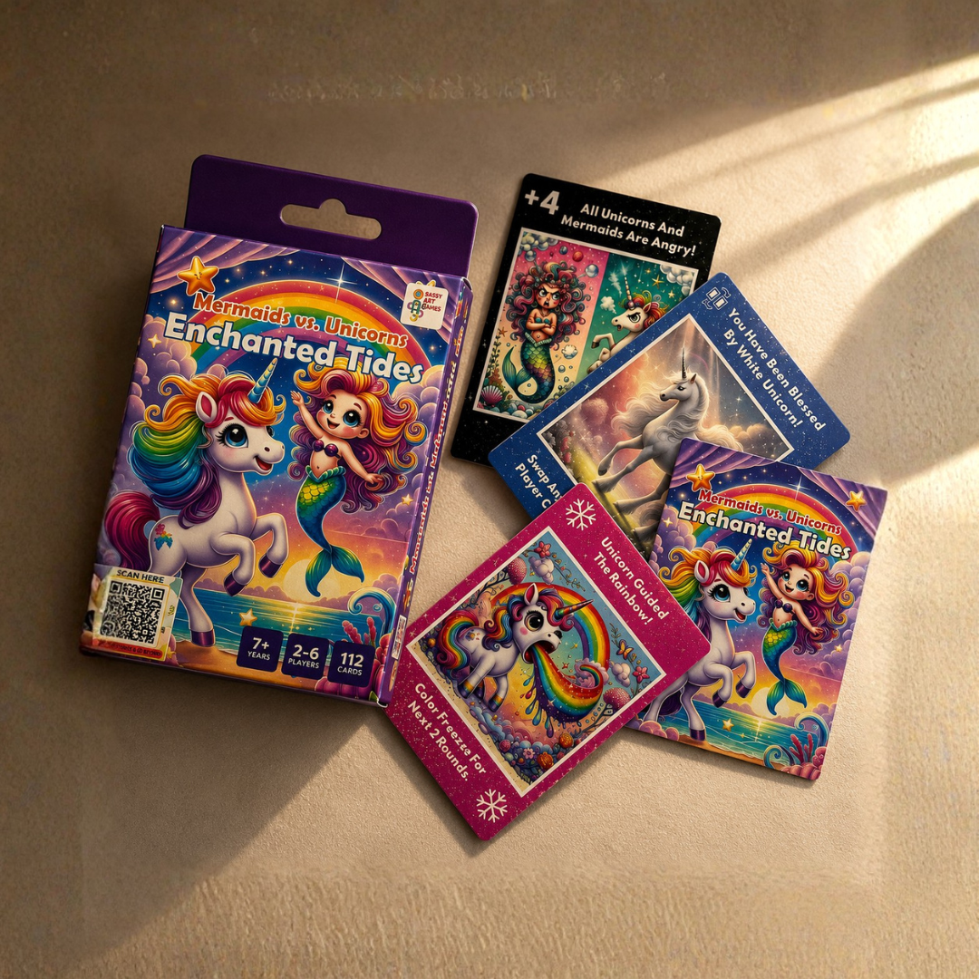 Mermaids Vs Unicorns: Enchanted Tides