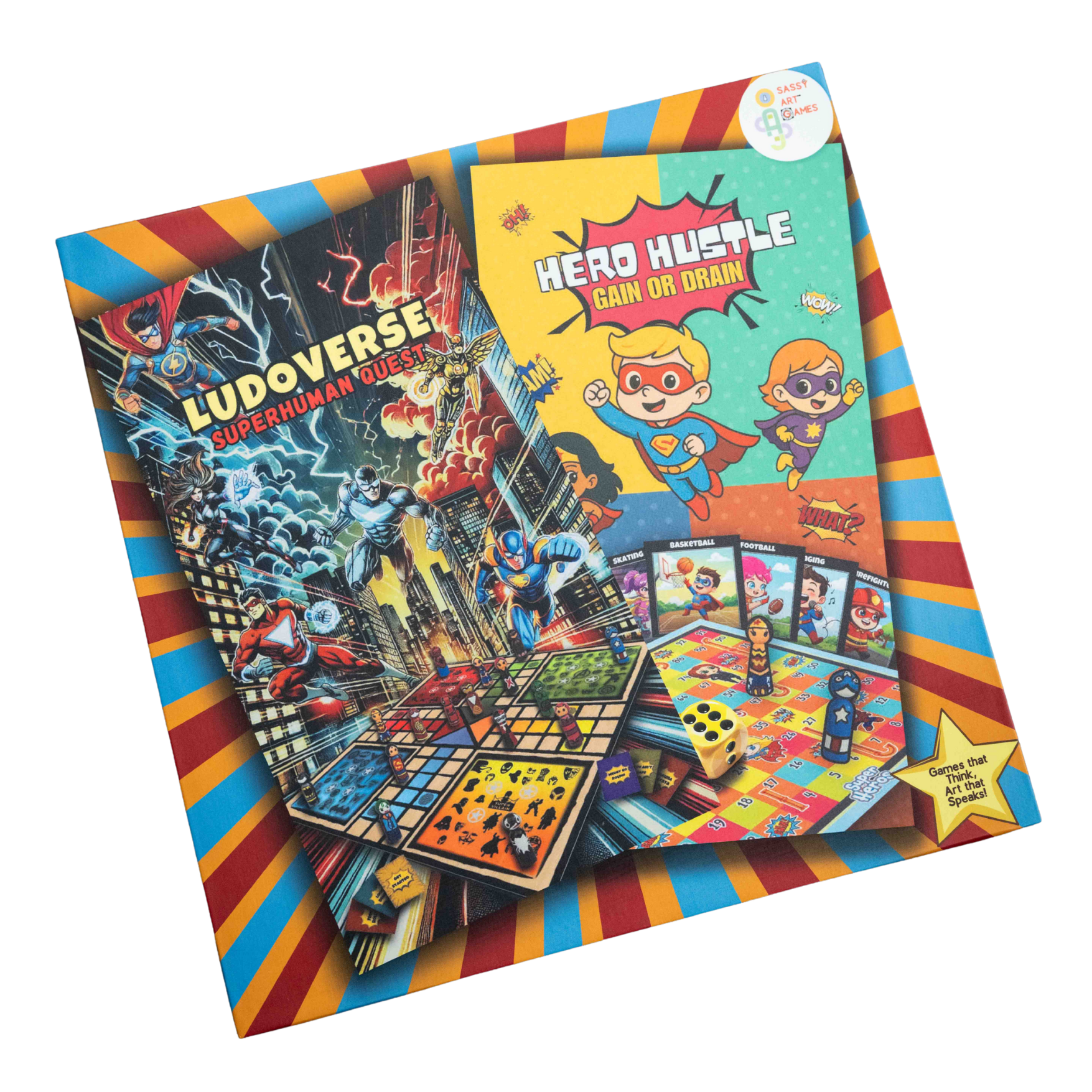 LudoVerse * Hero HustleSuperhero Games for Kids
