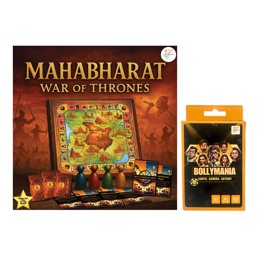 Mahabharat: War of Thrones + Bollymania: Lights, Camera, Action!