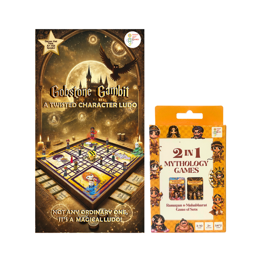 Gobstone Gambit + Ramayan & Mahabharat: Game of Sets