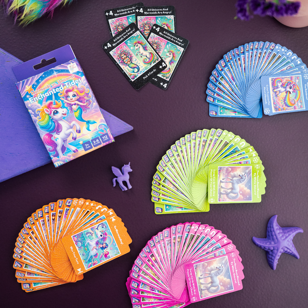 Mermaids Vs Unicorns: Enchanted Tides