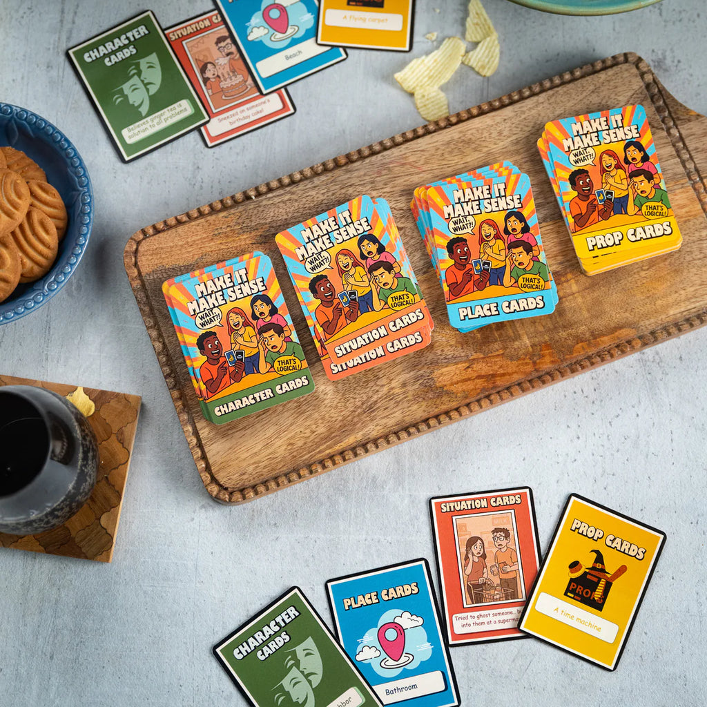 Make It Make Sense + Ramayan & Mahabharat: Game of Sets