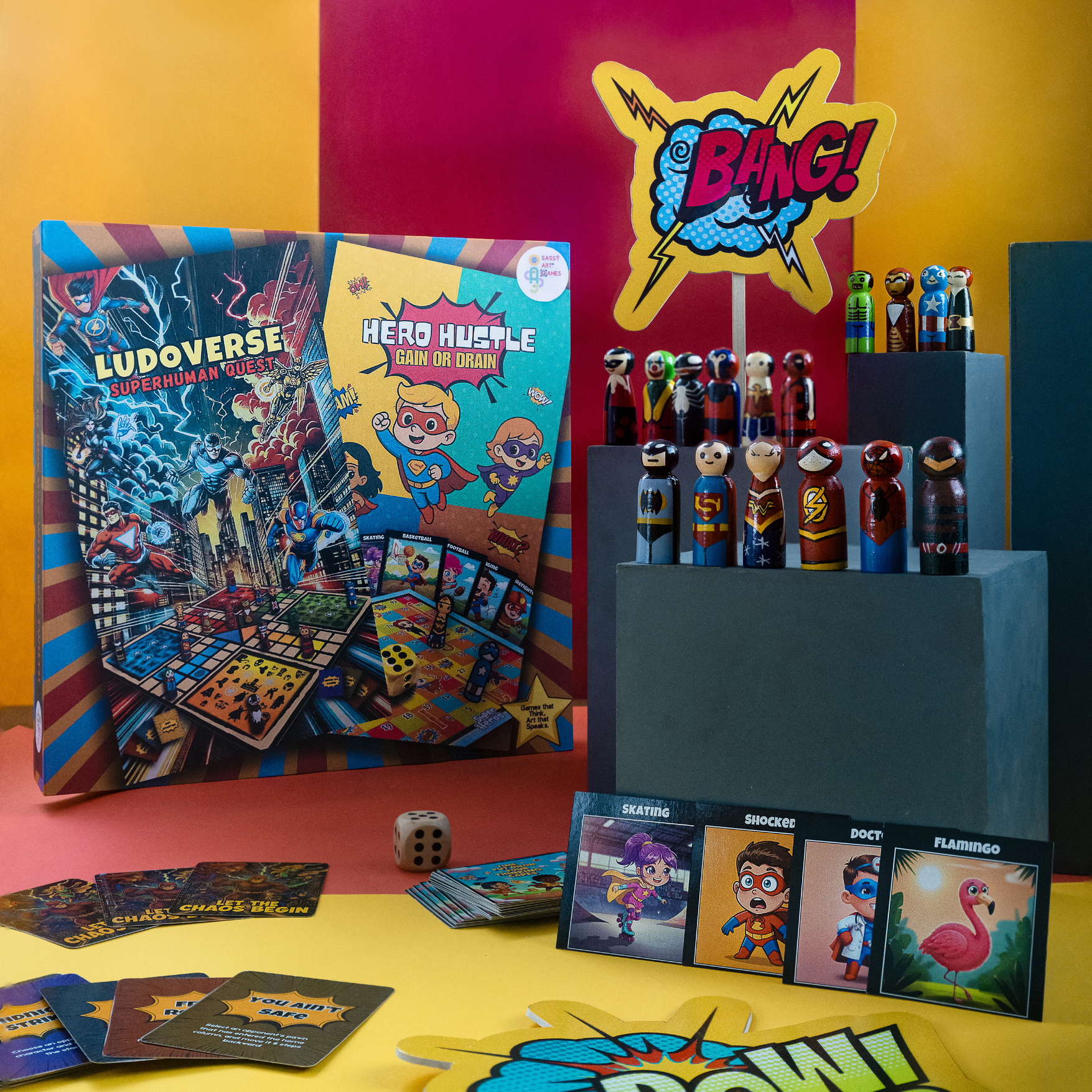 LudoVerse * Hero HustleSuperhero Games for Kids