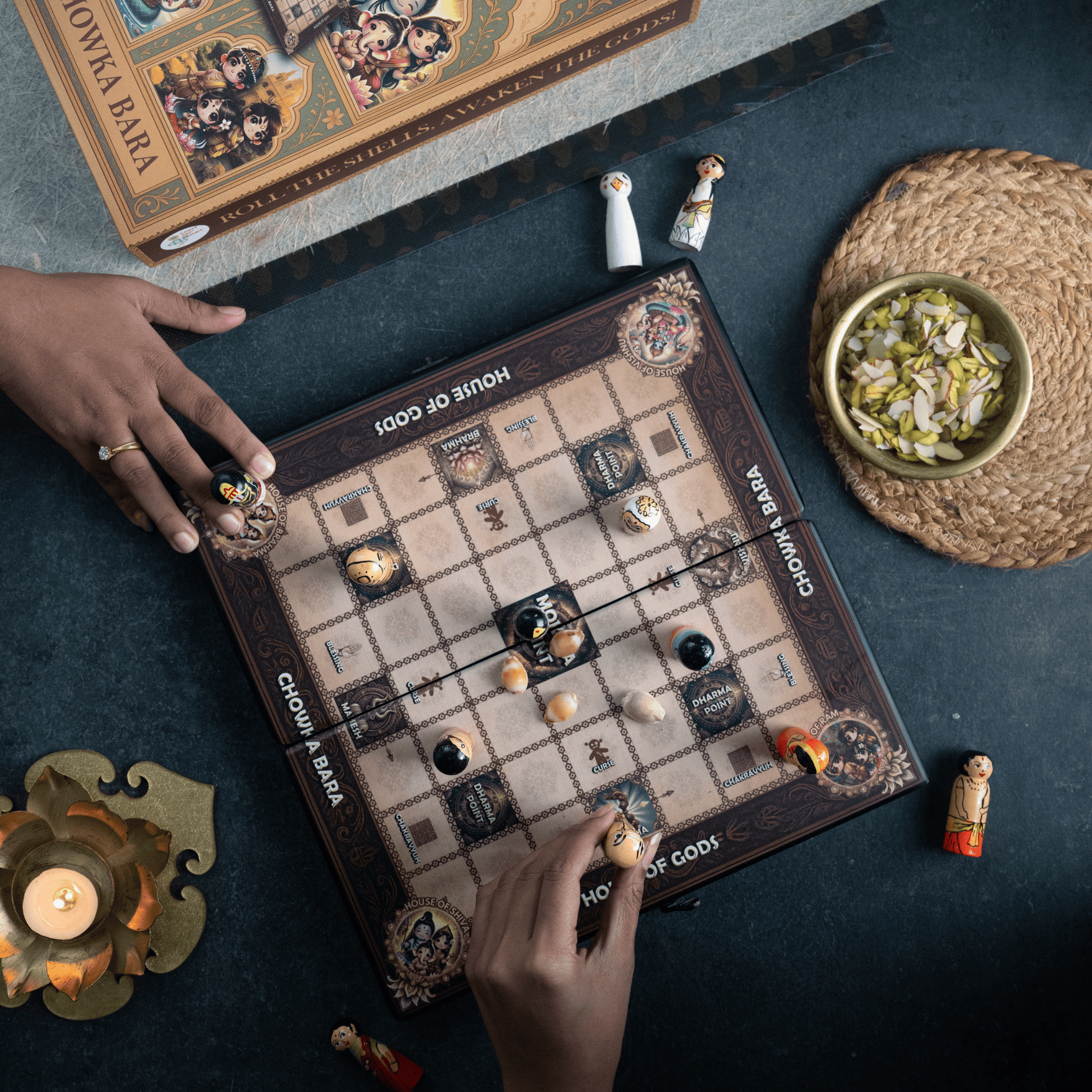 House of Gods: Chowka BaraChowka Bara Board Game