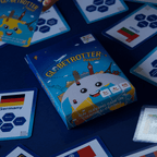 Globetrotter Flagged educational card game for kids showing world flags and country information for geography learning